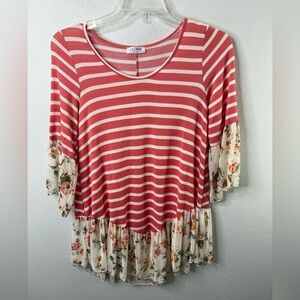 Frumos 3/4 Sleeve Blouse Size 2X NWOT